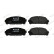 Brake Pad Set, disc brake PREMIER FDB4354 Ferodo, Thumbnail 3