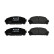 Brake Pad Set, disc brake PREMIER FDB4354 Ferodo, Thumbnail 2