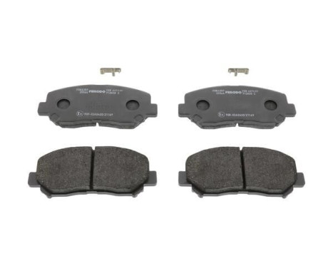 Brake Pad Set, disc brake PREMIER FDB4357 Ferodo, Image 2