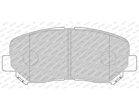 Brake Pad Set, disc brake PREMIER FDB4357 Ferodo, Image 3