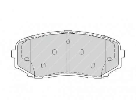 Brake Pad Set, disc brake PREMIER FDB4365 Ferodo, Image 3