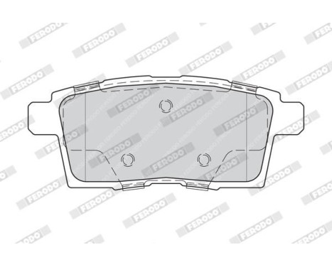 Brake Pad Set, disc brake PREMIER FDB4366 Ferodo, Image 4