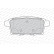 Brake Pad Set, disc brake PREMIER FDB4366 Ferodo, Thumbnail 4