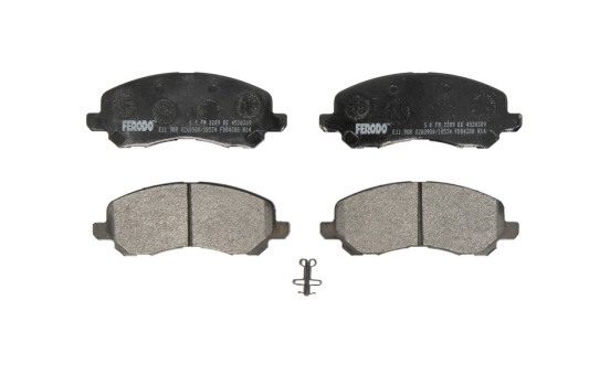 Brake Pad Set, disc brake PREMIER FDB4388 Ferodo