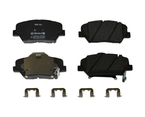 Brake Pad Set, disc brake PREMIER FDB4396 Ferodo, Image 2