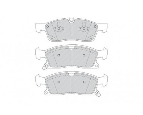 Brake Pad Set, disc brake PREMIER FDB4403 Ferodo, Image 2