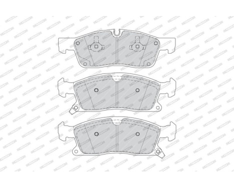 Brake Pad Set, disc brake PREMIER FDB4403 Ferodo, Image 3