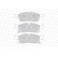 Brake Pad Set, disc brake PREMIER FDB4403 Ferodo, Thumbnail 3