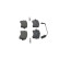 Brake Pad Set, disc brake PREMIER FDB4410 Ferodo, Thumbnail 7