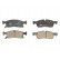 Brake Pad Set, disc brake PREMIER FDB4432 Ferodo