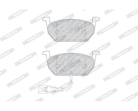 Brake Pad Set, disc brake PREMIER FDB4454 Ferodo, Image 3