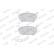 Brake Pad Set, disc brake PREMIER FDB4454 Ferodo, Thumbnail 3