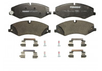 Brake Pad Set, disc brake PREMIER FDB4455 Ferodo