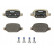 Brake Pad Set, disc brake PREMIER FDB4459 Ferodo