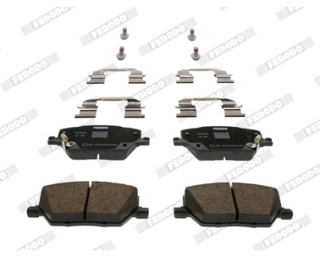 Brake Pad Set, disc brake PREMIER FDB4688 Ferodo