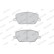 Brake Pad Set, disc brake PREMIER FDB4688 Ferodo, Thumbnail 2