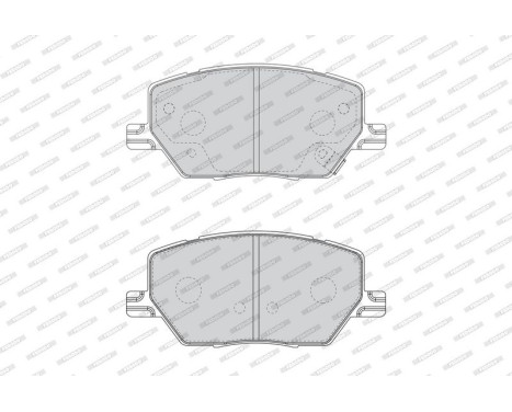 Brake Pad Set, disc brake PREMIER FDB4688 Ferodo, Image 2