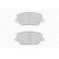 Brake Pad Set, disc brake PREMIER FDB4688 Ferodo, Thumbnail 2