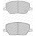 Brake Pad Set, disc brake PREMIER FDB4688 Ferodo, Thumbnail 3