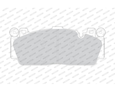 Brake Pad Set, disc brake PREMIER FDB4712 Ferodo, Image 5