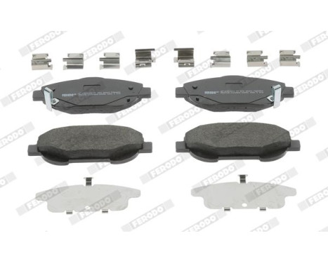 Brake Pad Set, disc brake PREMIER FDB4824 Ferodo, Image 3