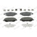 Brake Pad Set, disc brake PREMIER FDB4824 Ferodo, Thumbnail 3