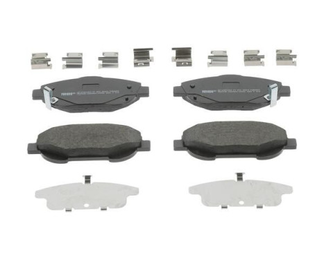 Brake Pad Set, disc brake PREMIER FDB4824 Ferodo, Image 2