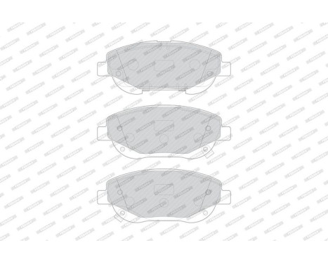 Brake Pad Set, disc brake PREMIER FDB4824 Ferodo, Image 3