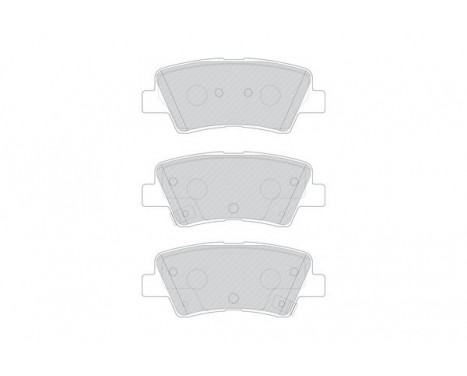 Brake Pad Set, disc brake PREMIER FDB4833 Ferodo, Image 2