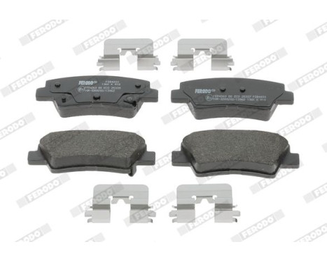 Brake Pad Set, disc brake PREMIER FDB4833 Ferodo, Image 3