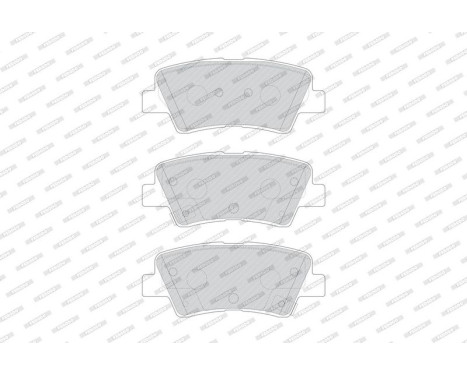 Brake Pad Set, disc brake PREMIER FDB4833 Ferodo, Image 3