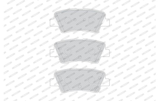 Brake Pad Set, disc brake PREMIER FDB4833 Ferodo, Image 3
