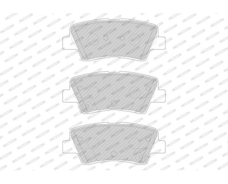Brake Pad Set, disc brake PREMIER FDB4833 Ferodo, Image 4