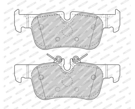 Brake Pad Set, disc brake PREMIER FDB4954 Ferodo, Image 3