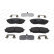 Brake Pad Set, disc brake PREMIER FDB4983 Ferodo