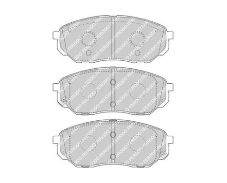 Brake Pad Set, disc brake PREMIER FDB4983 Ferodo, Image 2