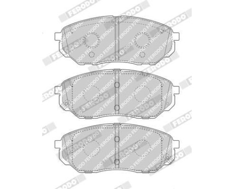 Brake Pad Set, disc brake PREMIER FDB4983 Ferodo, Image 2