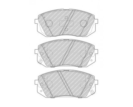 Brake Pad Set, disc brake PREMIER FDB5039 Ferodo, Image 2