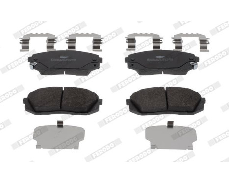 Brake Pad Set, disc brake PREMIER FDB5039 Ferodo, Image 2