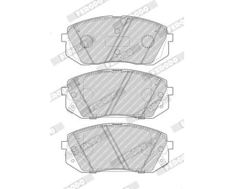 Brake Pad Set, disc brake PREMIER FDB5039 Ferodo, Image 2