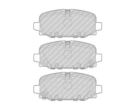 Brake Pad Set, disc brake PREMIER FDB5049 Ferodo, Image 2