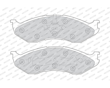 Brake Pad Set, disc brake PREMIER FDB929 Ferodo, Image 3