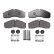 Brake Pad Set, disc brake PREMIER FVR1390 Ferodo