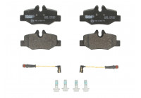 Brake Pad Set, disc brake PREMIER FVR1494 Ferodo