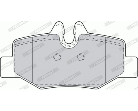 Brake Pad Set, disc brake PREMIER FVR1494 Ferodo, Image 5