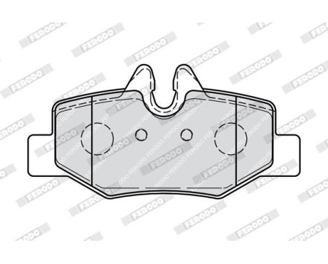 Brake Pad Set, disc brake PREMIER FVR1494 Ferodo, Image 4