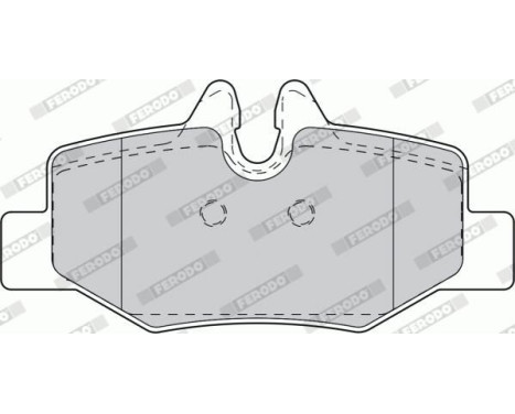Brake Pad Set, disc brake PREMIER FVR1494 Ferodo, Image 5
