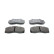 Brake Pad Set, disc brake PREMIER FVR1522 Ferodo