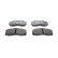 Brake Pad Set, disc brake PREMIER FVR1522 Ferodo