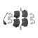 Brake Pad Set, disc brake PREMIER FVR1644 Ferodo, Thumbnail 8
